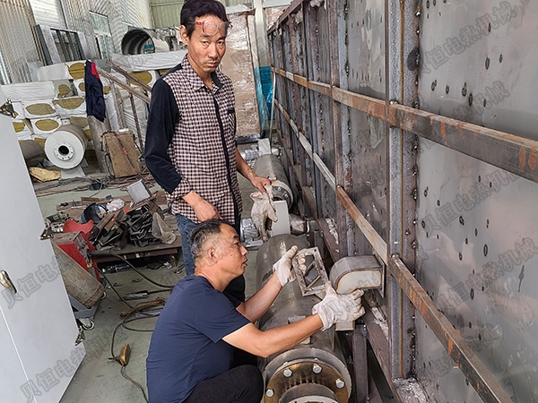 電加熱器制作現場